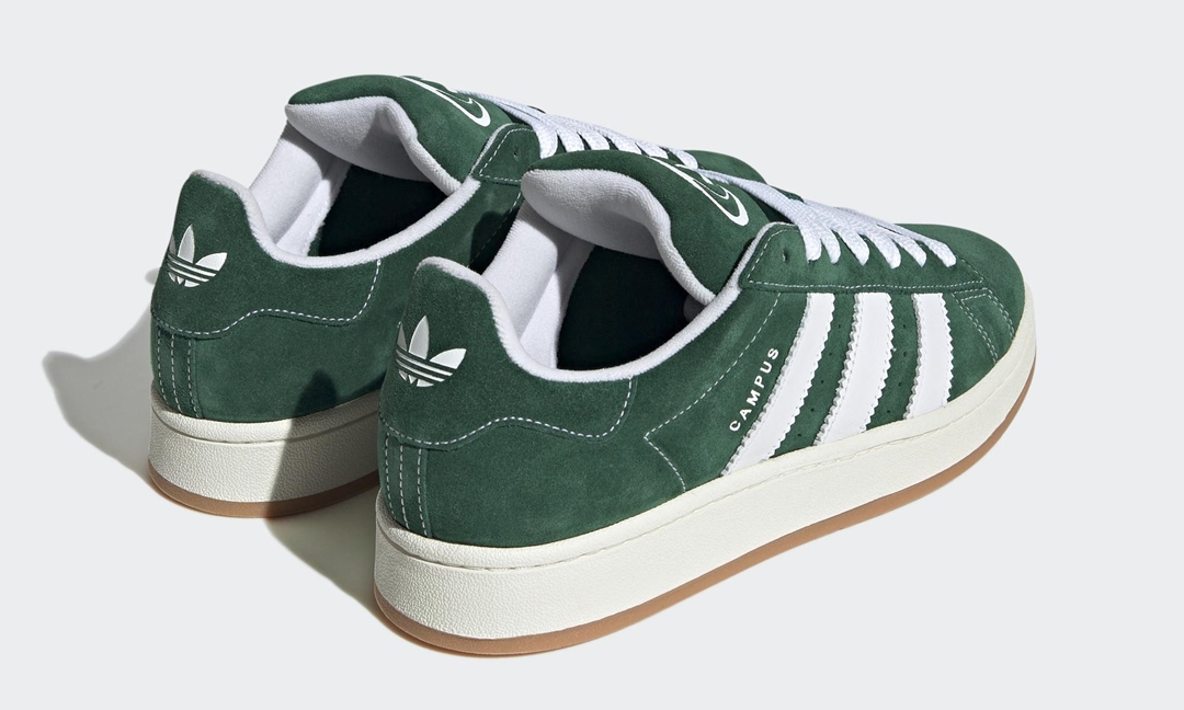 【海外発売】adidas Originals CAMPUS 00s “Dark Green/White” (アディダス オリジナルス キャンパス 00s “ダークグリーン/ホワイト”) [H03472]