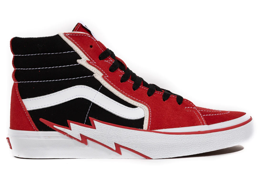 海外発売！VANS SK8-HI BOLT “Red” (バンズ スケートハイ ボルト “レッド”) [VN0A5JIV]