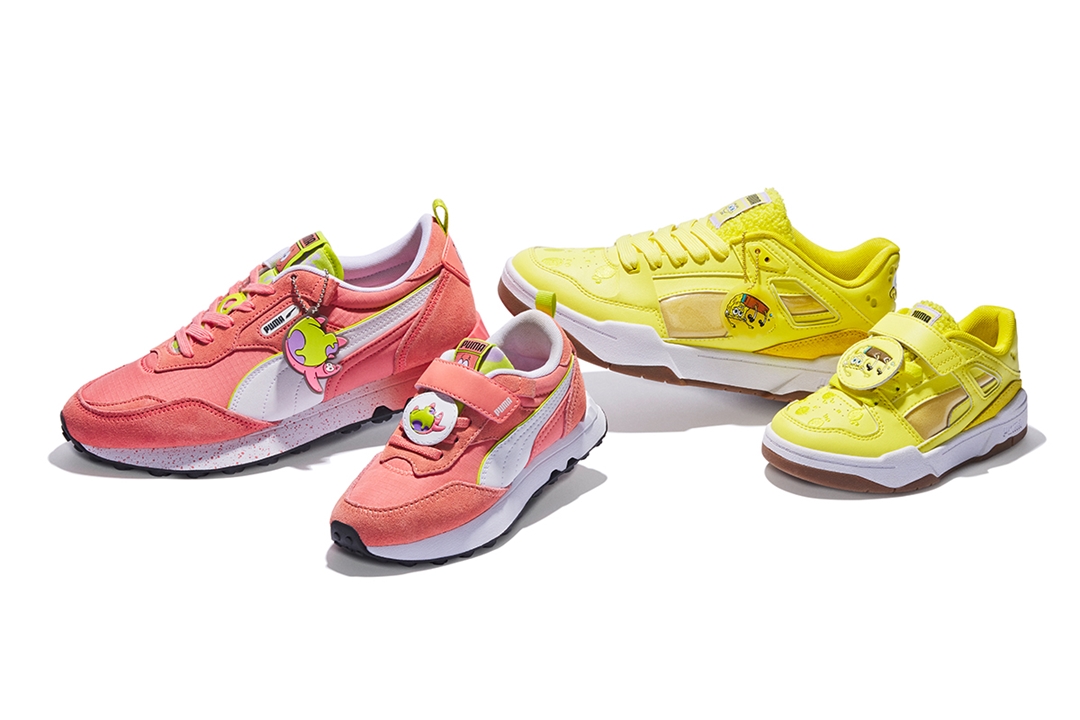 【国内 3/17 発売】スポンジボブ × プーマ コラボコレクション (SPONGEBOB SQUAREPANTS PUMA COLLECTION)