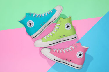 【3/24 発売】オールスターの次世代モデル「CONVERSE ALL STAR Ⓡ」からネオンカラーのアッパーに、モノクロのアンクルパッチで仕上げたモデル ALL STAR Ⓡ NC HIが登場 (コンバース オールスター)