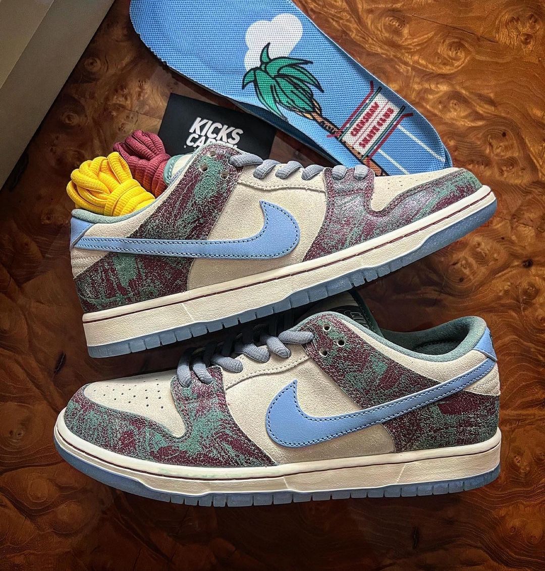 【国内 8/5 発売予定】クレンショースケートクラブ × ナイキ SB ダンク ロー (Crenshaw Skate Club NIKE SB DUNK LOW) [FN4193-100]