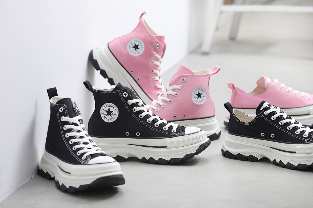 【国内 3/24 発売】ABC-MART限定 ボリュームソールが印象的な新色 CONVERSE ALL STAR (R) TREKWAVE OX/HI (コンバース オールスター トレックウエーブ)