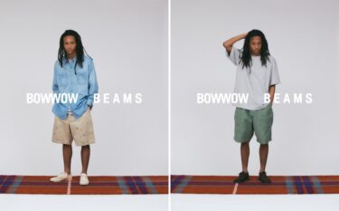 BEAMS × BOW WOW 別注 が3/24、3/27 発売！シャツ、ショーツ、Tシャツが調和したコレクション (ビームス バウワウ)