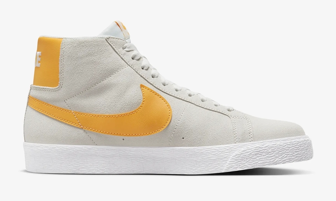 海外発売！ナイキ SB ズーム ブレーザー ミッド “サミットホワイト/レーザーオレンジ” (NIKE SB ZOOM BLAZER MID “Summit White/Laser Orange”) [864349-110]