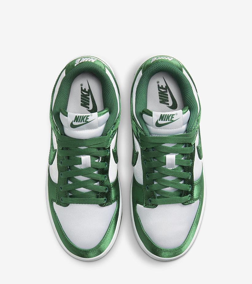 【国内 7/20 発売予定】ナイキ ダンク ロー “サテン/ホワイト/チームグリーン” (NIKE DUNK LOW “Satin/White/Team Green”) [DX5931-100]