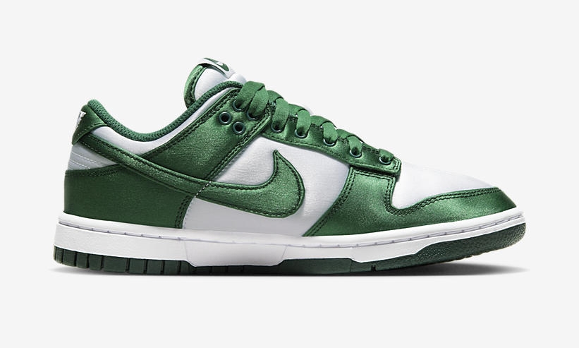 【国内 7/20 発売予定】ナイキ ダンク ロー “サテン/ホワイト/チームグリーン” (NIKE DUNK LOW “Satin/White/Team Green”) [DX5931-100]