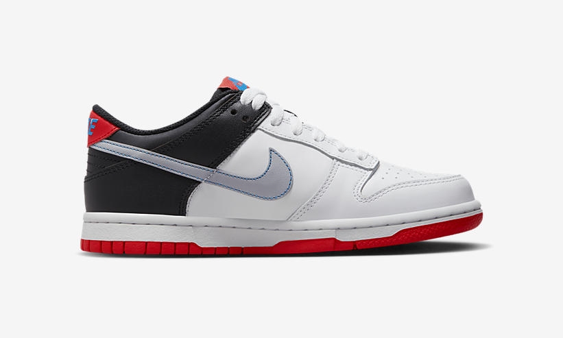 2023年 発売予定！ナイキ GS ダンク ロー “ホワイト/ブラック/レッド” (NIKE GS DUNK LOW “White/Black/Red”) [DH9765-103]