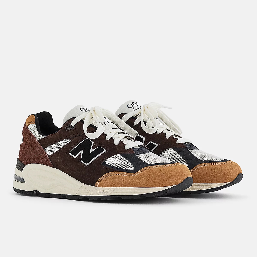 【国内 4/27 発売】New Balance M990v2 BB2 “Brown/Beige” Made in USA (ニューバランス メイドインUSA “ブラウン/ベージュ”)