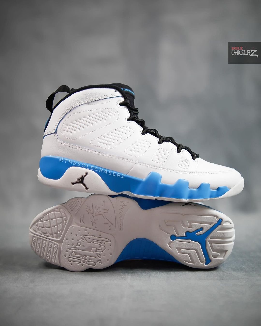 【2024年 3/23 発売】ナイキ エア ジョーダン 9 OG “ホワイト/パウダーブルー” (NIKE AIR JORDAN 9 OG “White/Powder Blue”) [FQ8992-101]