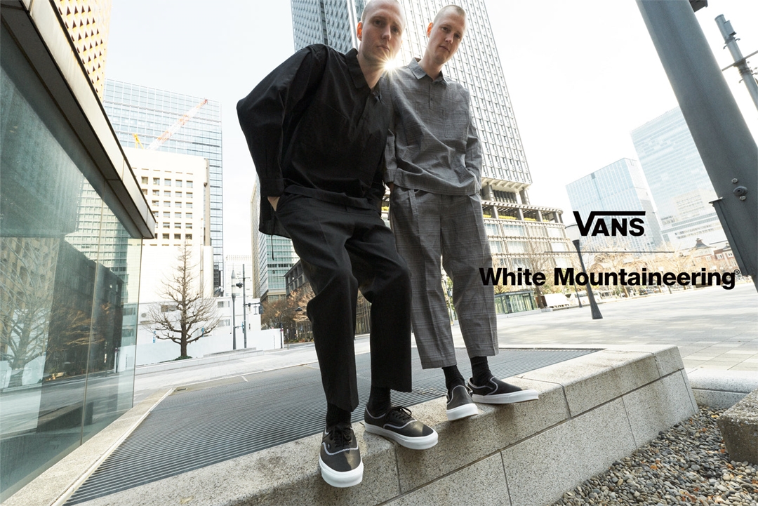 アッパーに上品なカーフレザーを使用したWhite Mountaineering × VANS AUTHENTIC/SLIP-ONが3/25 発売 (ホワイトマウンテニアリング バンズ)