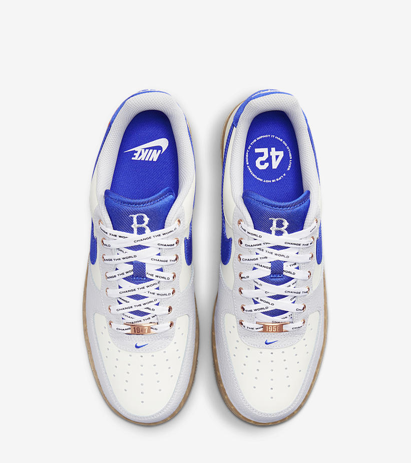 海外 4/15 発売予定！ナイキ エア フォース 1 ロー “ジャッキー・ロビンソン/ホワイト″ (NIKE AIR FORCE 1 LOW “Jackie Robinson/White”) [FN1868-100]