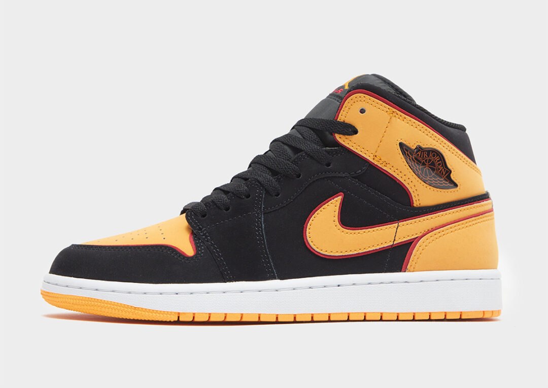 【国内 8/23 発売予定】ナイキ エア ジョーダン 1 ミッド “ファットタン/ブラック/オレンジ” (NIKE AIR JORDAN 1 MID “Fat Tongues/Black/Orange”) [FJ4923-008]