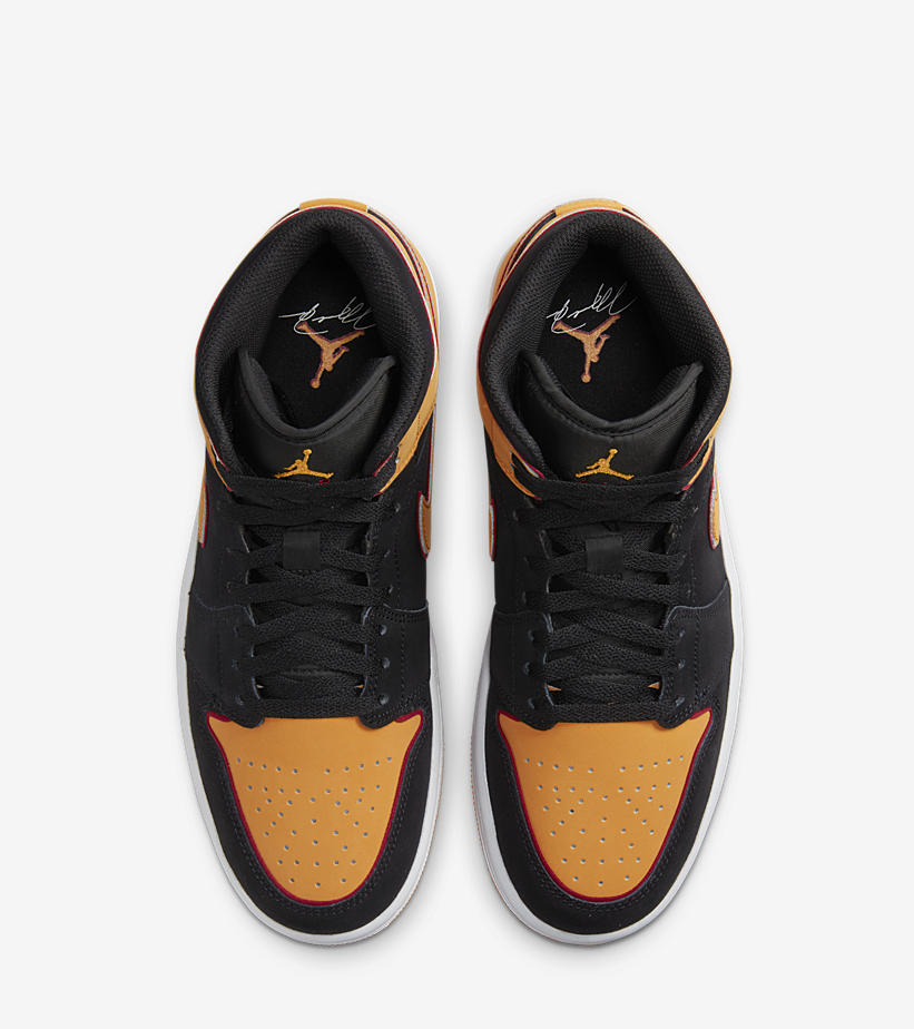 【国内 8/23 発売予定】ナイキ エア ジョーダン 1 ミッド “ファットタン/ブラック/オレンジ” (NIKE AIR JORDAN 1 MID “Fat Tongues/Black/Orange”) [FJ4923-008]