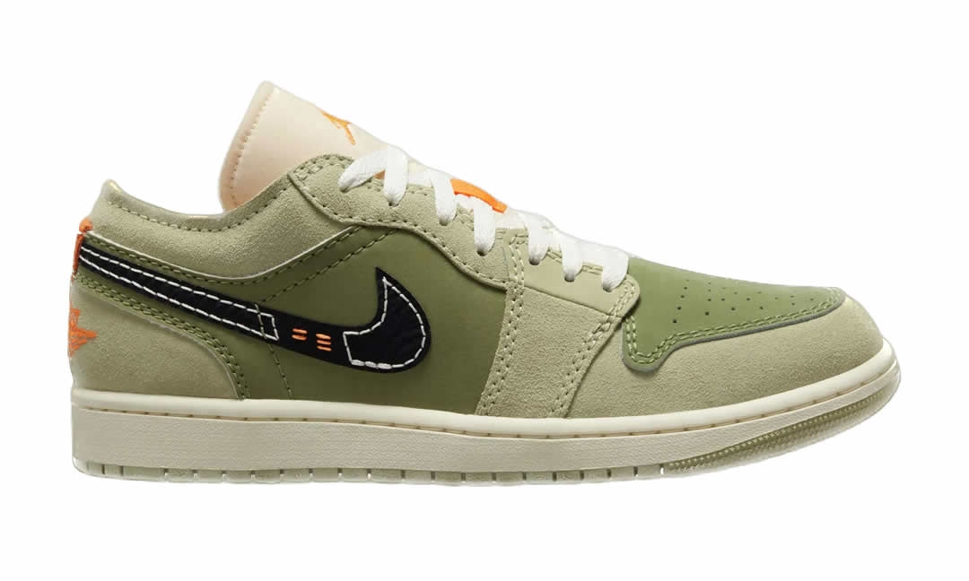 【国内 12/9 発売】NIKE AIR JORDAN 1 LOW CRAFT SE “Light Olive/Black” (ナイキ エア ジョーダン 1 ロー クラフト SE “ライトオリーブ/ブラック”) [FD6819-300]