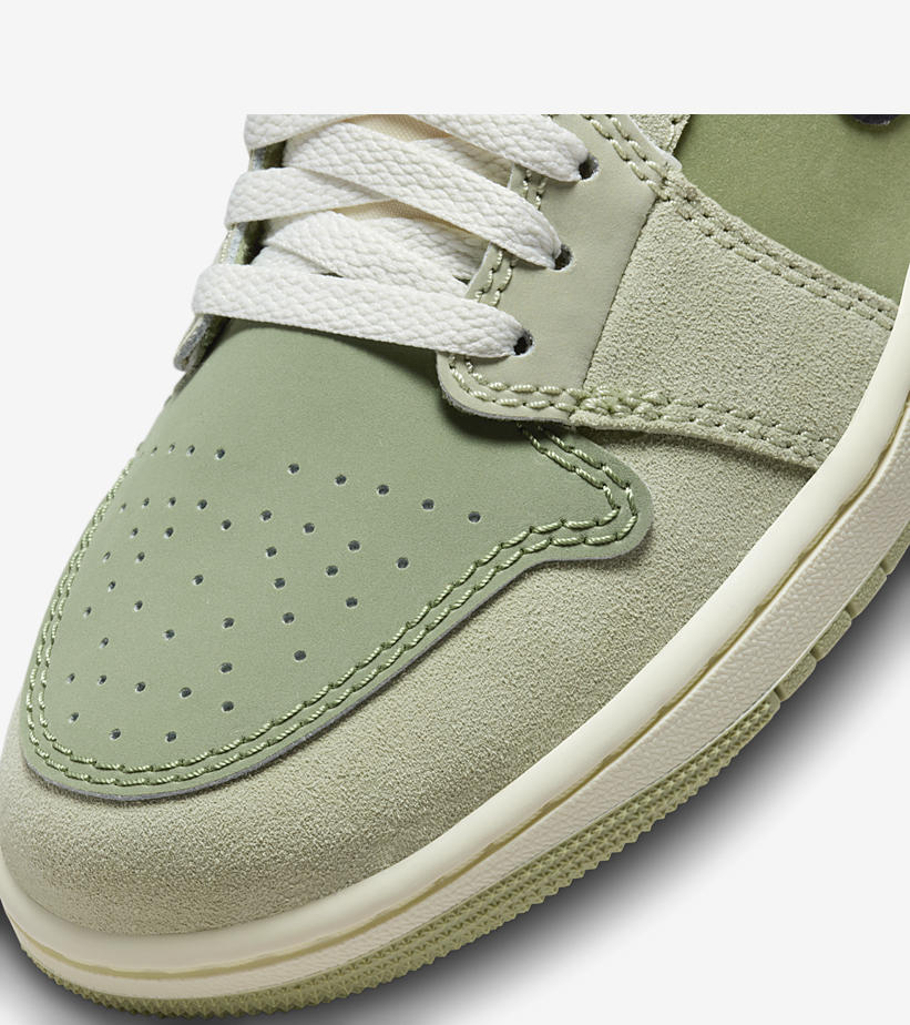 【国内 12/9 発売】NIKE AIR JORDAN 1 LOW CRAFT SE “Light Olive/Black” (ナイキ エア ジョーダン 1 ロー クラフト SE “ライトオリーブ/ブラック”) [FD6819-300]