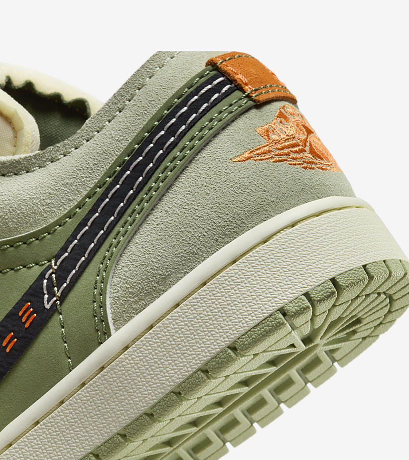 【国内 12/9 発売】NIKE AIR JORDAN 1 LOW CRAFT SE “Light Olive/Black” (ナイキ エア ジョーダン 1 ロー クラフト SE “ライトオリーブ/ブラック”) [FD6819-300]