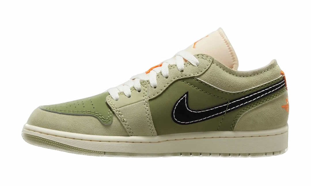 【国内 12/9 発売】NIKE AIR JORDAN 1 LOW CRAFT SE “Light Olive/Black” (ナイキ エア ジョーダン 1 ロー クラフト SE “ライトオリーブ/ブラック”) [FD6819-300]