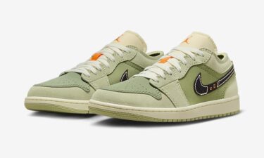 【国内 12/9 発売】NIKE AIR JORDAN 1 LOW CRAFT SE “Light Olive/Black” (ナイキ エア ジョーダン 1 ロー クラフト SE “ライトオリーブ/ブラック”) [FD6819-300]