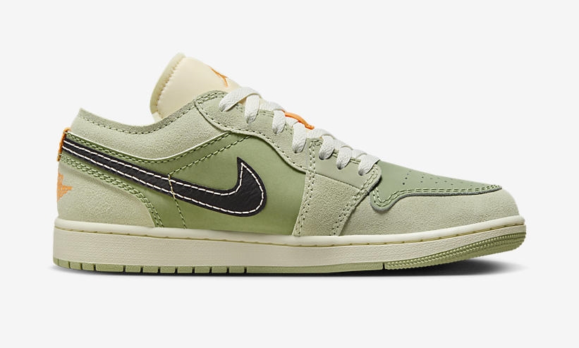 【国内 12/9 発売】NIKE AIR JORDAN 1 LOW CRAFT SE “Light Olive/Black” (ナイキ エア ジョーダン 1 ロー クラフト SE “ライトオリーブ/ブラック”) [FD6819-300]