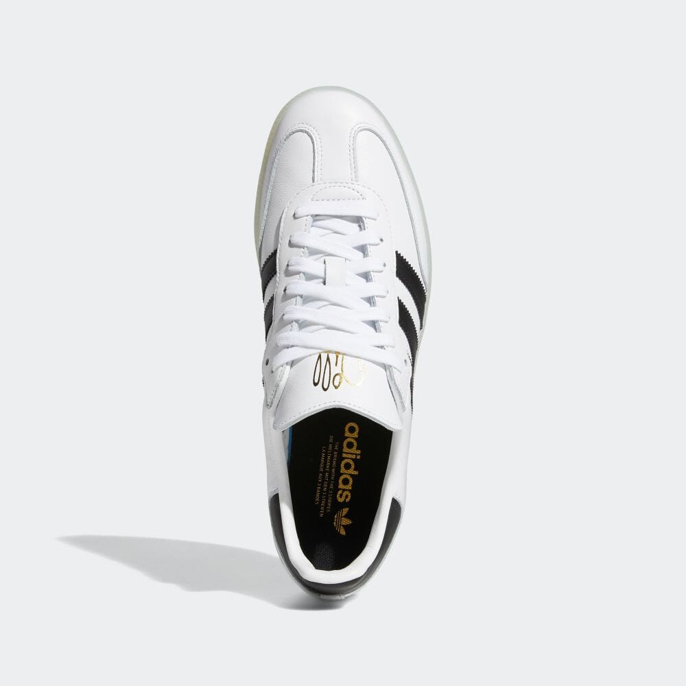 【国内 4/1 発売】アディダス オリジナルス ディル サンバ “ホワイト/ブラック/ゴールド” (adidas Originals DILL SAMBA “White/Black/Gold”) [GZ4730]