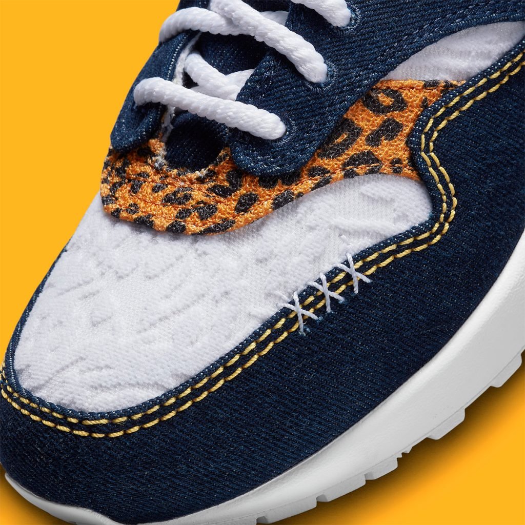 【国内 4/28 発売予定】ナイキ エア マックス 1 プレミアム “デニム/レオパード” (NIKE AIR MAX 1 PREMIUM “Denim/Leopard”) [FJ4452-432]