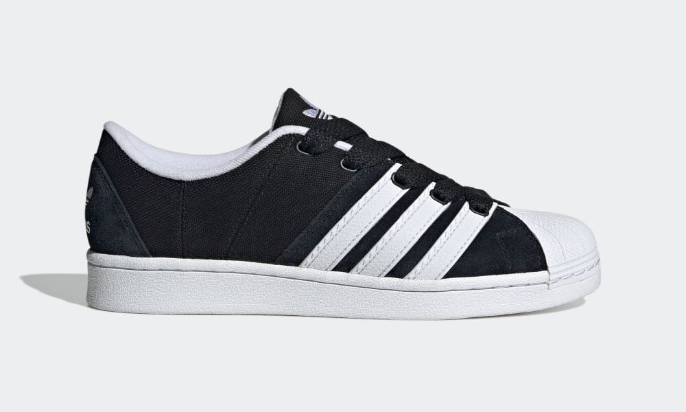 【国内 3/25 発売】adidas Originals SST SUPERMODIFIED “Black/White” (アディダス オリジナルス エスエスティ スーパーモディファイド “ブラック/ホワイト”) [H03739]