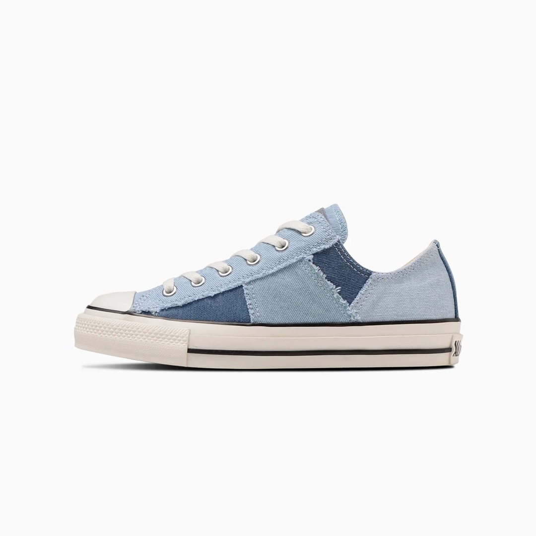 【4/18 発売】オールスターの次世代モデル「CONVERSE ALL STAR Ⓡ」からデニムのパッチワークで仕上げた DENIM PATCHWORK OX/HI (コンバース オールスター デニム パッチワーク)