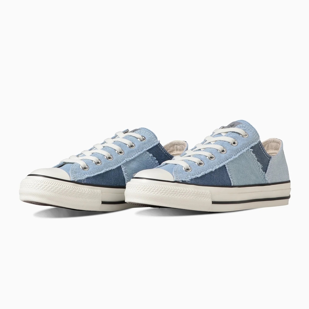 【4/18 発売】オールスターの次世代モデル「CONVERSE ALL STAR Ⓡ」からデニムのパッチワークで仕上げた DENIM PATCHWORK OX/HI (コンバース オールスター デニム パッチワーク)