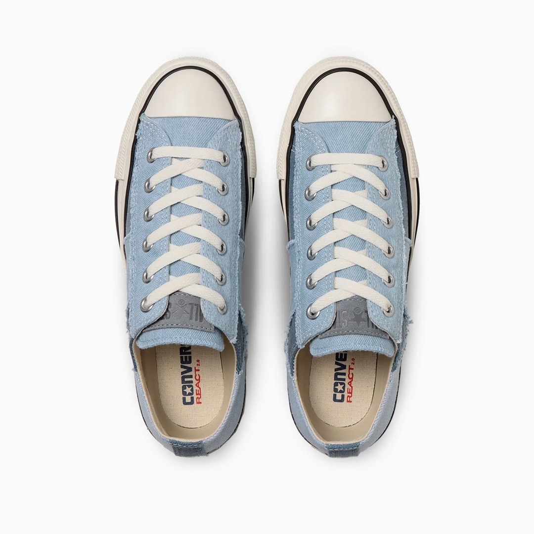 【4/18 発売】オールスターの次世代モデル「CONVERSE ALL STAR Ⓡ」からデニムのパッチワークで仕上げた DENIM PATCHWORK OX/HI (コンバース オールスター デニム パッチワーク)