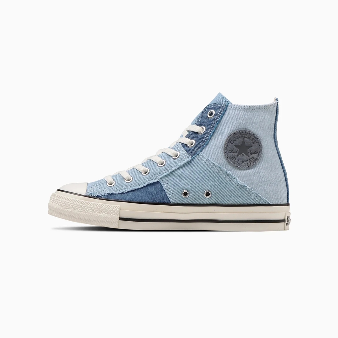 【4/18 発売】オールスターの次世代モデル「CONVERSE ALL STAR Ⓡ」からデニムのパッチワークで仕上げた DENIM PATCHWORK OX/HI (コンバース オールスター デニム パッチワーク)