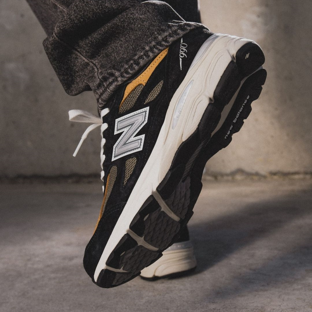 【国内 4/27 発売】New Balance M990v3 BB3 “Black/Brown” Made in USA (ニューバランス メイドインUSA “ブラック/ブラウン”)