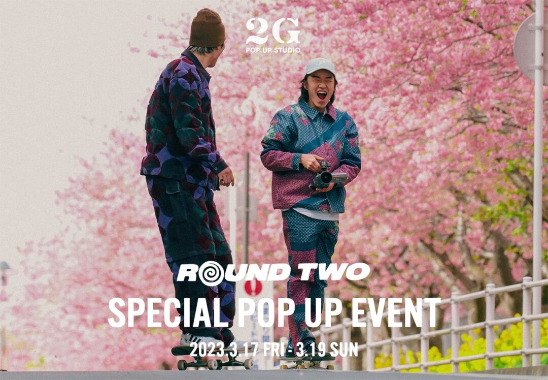 Sean Wotherspoon ROUND TWOのPOP UPが2Gにて3/19まで開催 (ショーン・ウェザースプーン ラウンドトゥ ツージー)