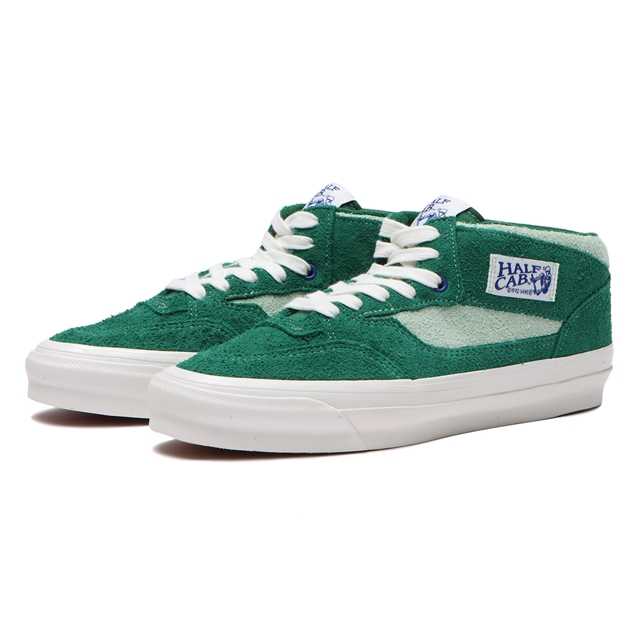 VANS OG HALF CAB LX “HAIRY SUEDE/HAIRY SUEDE GREEN” (バンズ ハーフキャブ “ヘアリースエード”)
