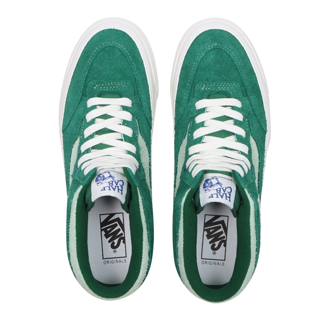 VANS OG HALF CAB LX “HAIRY SUEDE/HAIRY SUEDE GREEN” (バンズ ハーフキャブ “ヘアリースエード”)