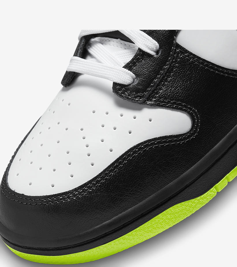 海外 3/10 発売予定！ナイキ ダンク ハイ ”ホワイト/ブラック/ボルト” (NIKE DUNK HIGH “White/Black/Volt”) [FD0732-100]