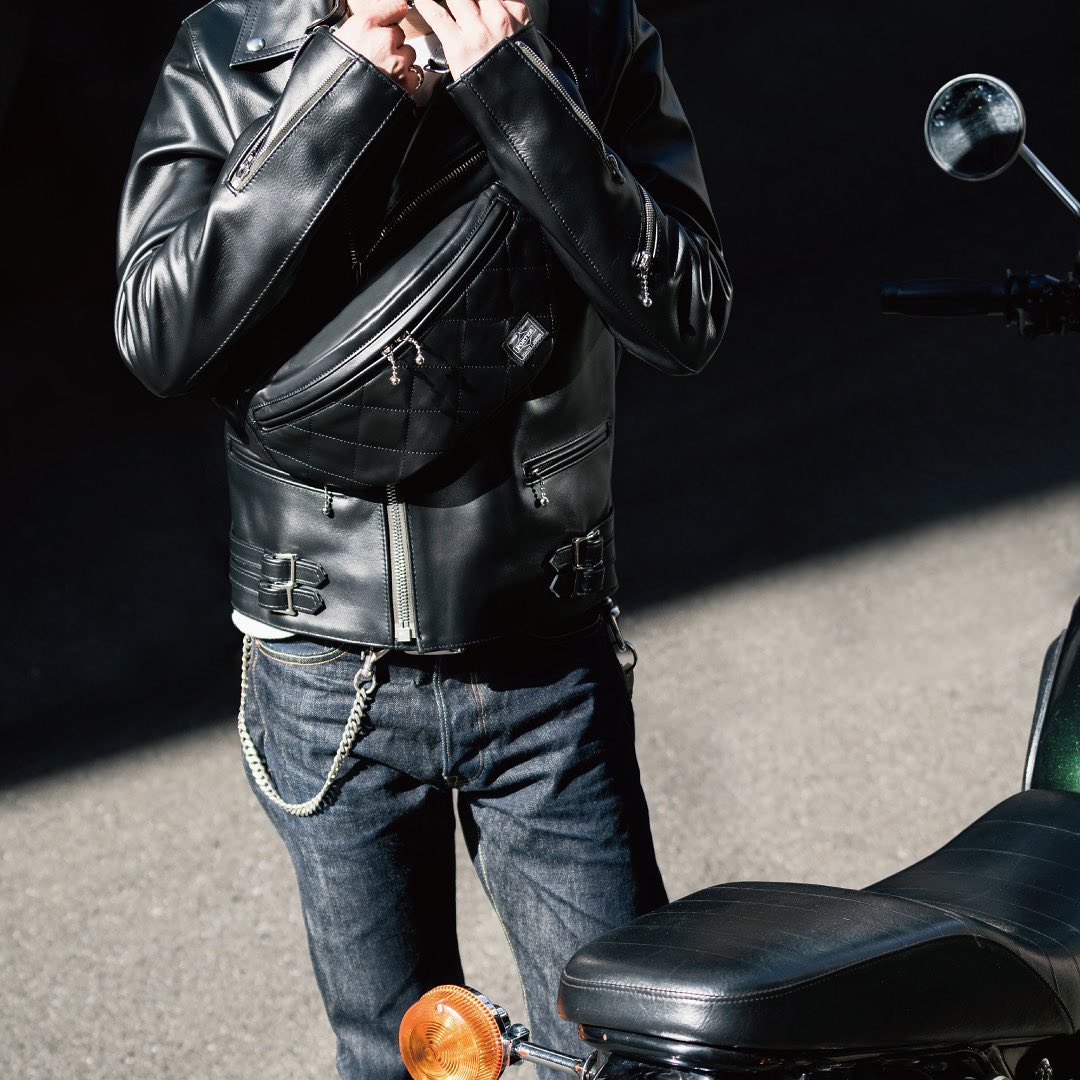 PORTER × Lewis Leathers コラボライダースジャケットやバッグ5型が3/10 発売 (ポーター ルイスレザーズ)