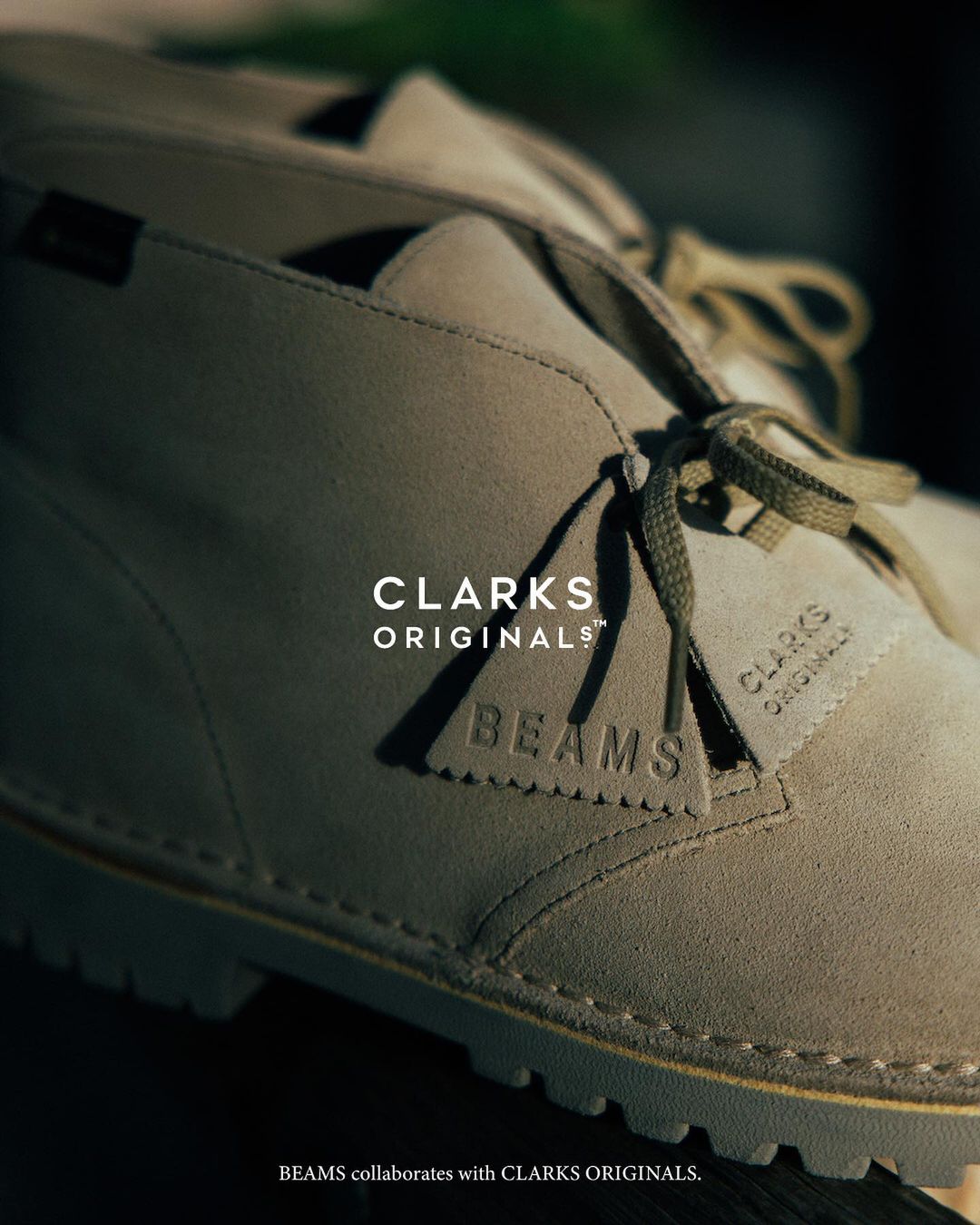 GORE-TEX仕様にアップデートした Clarks ORIGINALS × BEAMS "Desert Rock GTX"が、3/21 発売 (クラークス ビームス ゴアテックス)
