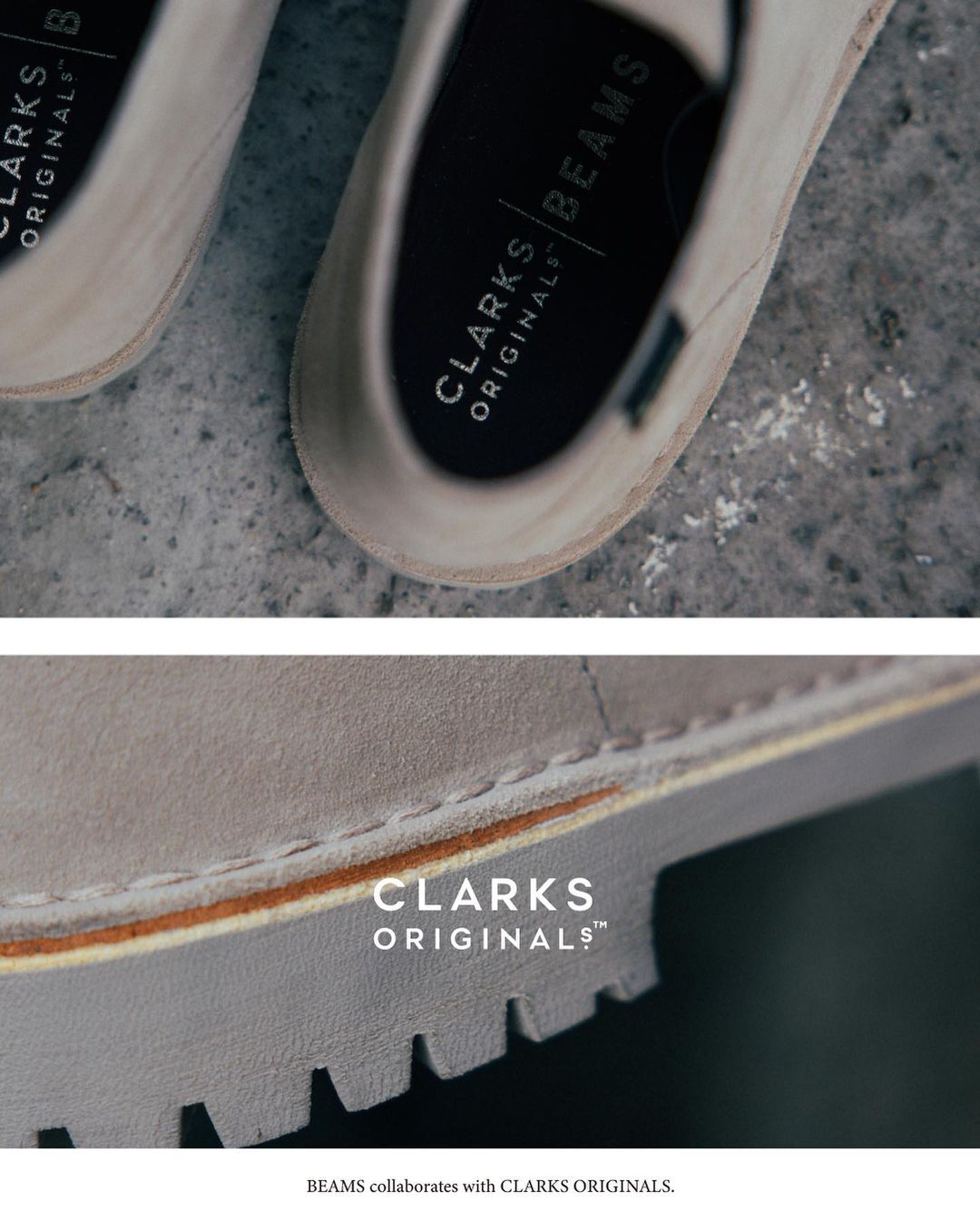 GORE-TEX仕様にアップデートした Clarks ORIGINALS × BEAMS “Desert Rock GTX”が、3/21 発売 (クラークス ビームス ゴアテックス)