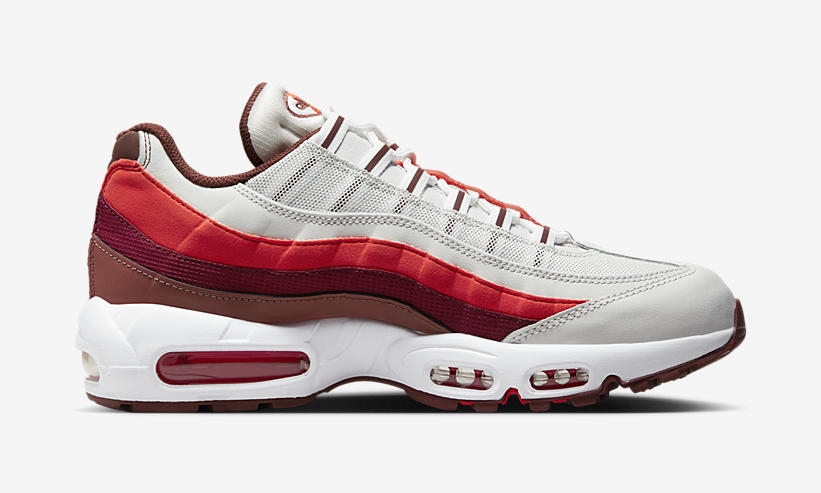 【国内 3/14 発売】ナイキ エア マックス 95 “ホワイト/レッド/バーガンディー” (NIKE AIR MAX 95 “White/Red/Burgundy”) [DM0011-005]