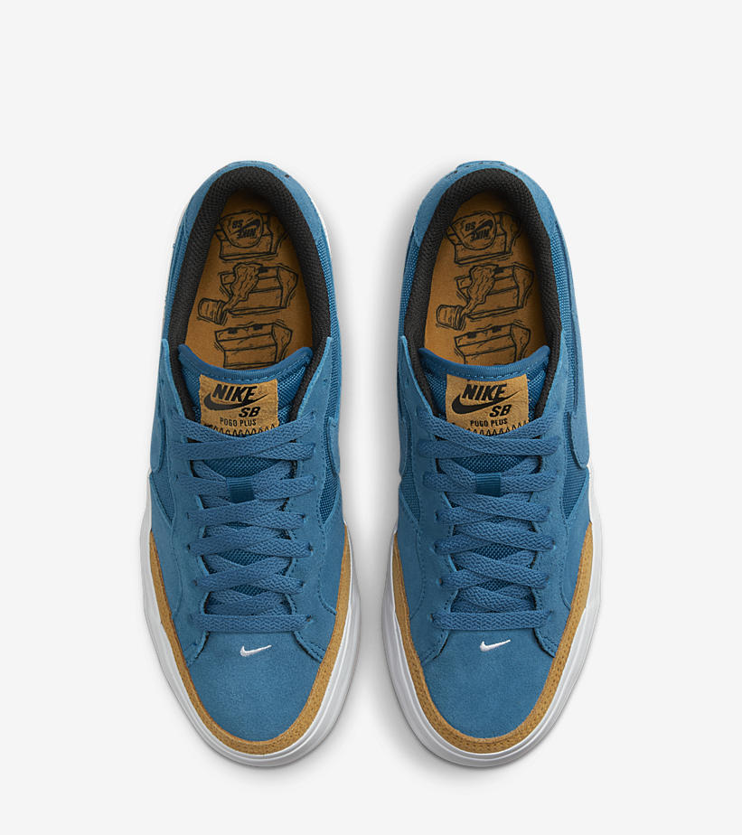 【国内 3/17 発売】ナイキ SB ズーム ポゴ プラス プレミアム “アビスブルー/デザートオークル” (NIKE SB ZOOM POGO PLUS PREMIUM “Abyss Blue/Desert Ochre”) [DX6915-300]