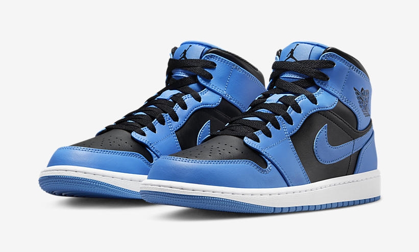 【国内 7/21 発売予定】ナイキ エア ジョーダン 1 ミッド “ユニバーシティブルー/ブラック” (NIKE AIR JORDAN 1 MID “University Blue/Black”) [DQ8426-401]