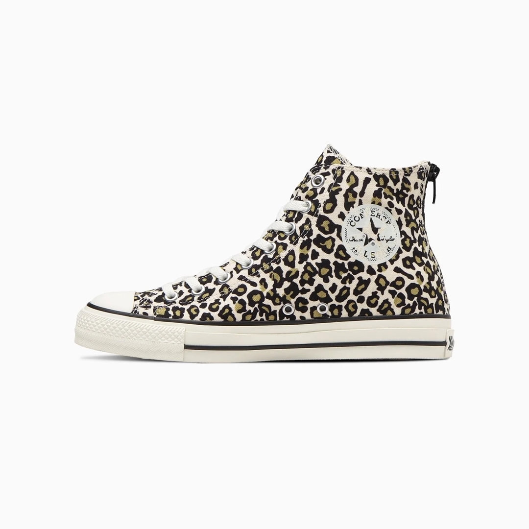 【3/3 発売】オールスターの次世代モデル「CONVERSE ALL STAR Ⓡ」にレパード柄を採用した LEOPARD BACKZIP HI (コンバース オールスター レパード バックジップ)