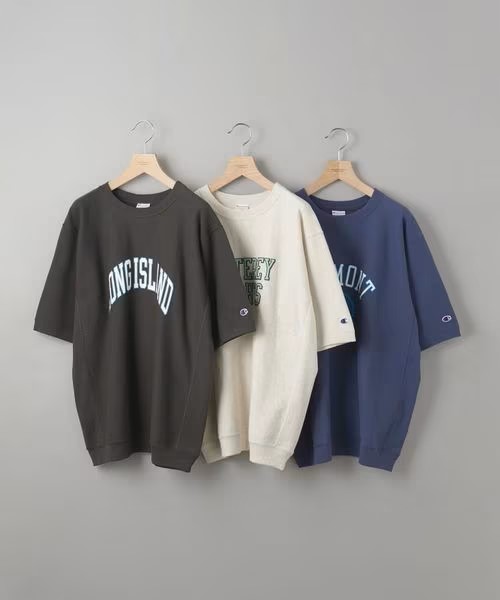 CHAMPION for BEAUTY&YOUTH REVERSE WEAVE SHORT SLEEVE SWEAT/スウェット (チャンピオン ビューティアンドユース リバースウィーブ)