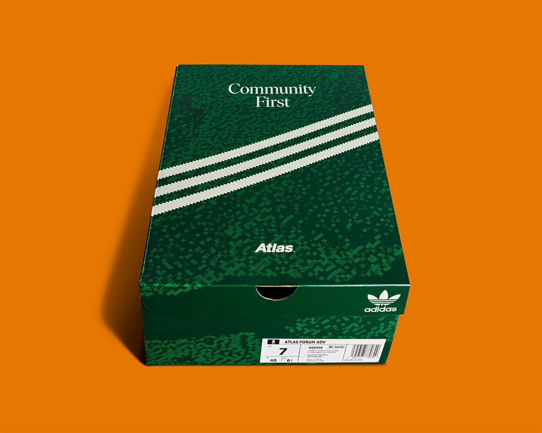 【国内 3/18 発売】Atlas x adidas skateboarding FORUM 84 LOW ADV “Community First” (アトラス アディダス スケートボーディング フォーラム “コミュニティファースト”) [HQ6996]