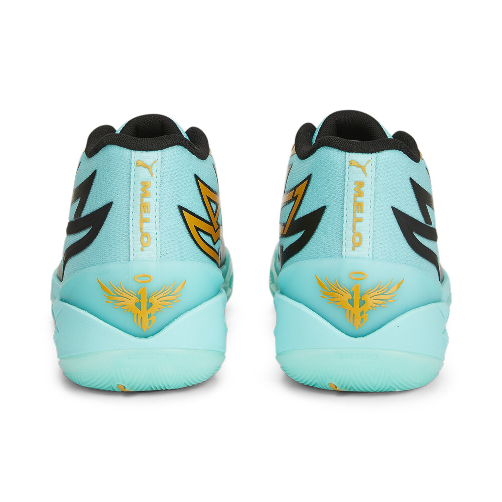 【国内 3/10 発売】PUMA MB.02 HONEYCOMB “Elektro Aqua” (プーマ ラメロ・ボール LaMelo Ball) [377590-01]