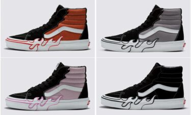 海外発売！VANS SK8-HI FLAME “Gray/Burnt/Lilac/Black” (バンズ スケートハイ フレイム) [PVN0005UJ]