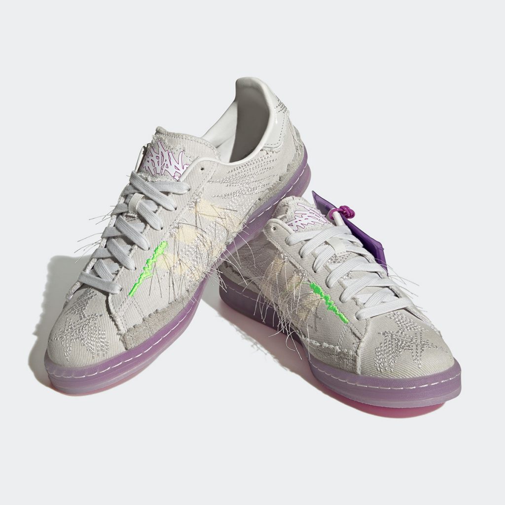 【国内 5/2 発売】Youth of Paris x adidas Originals CAMPUS 80s “Crystal White/Solar Green” (ユースオブパリス アディダス オリジナルス キャンパス “クリスタルホワイト/ソーラーグリーン”) [ID6805]