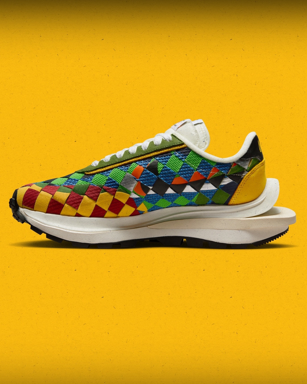 海外11/22 発売予定！NIKE × Sacai x Jean-Paul Gaultier AIR WOVEN VAPORWAFFLE (ナイキ サカイ ジャン＝ポール・ゴルチエ エア ウーブン ヴェイパーワッフル) [DR5209-100/DR5209-300]