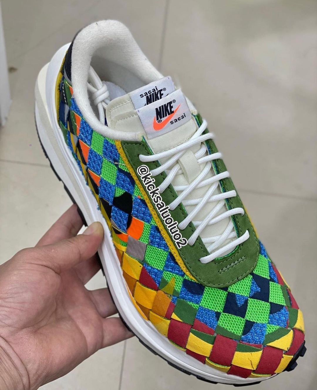 海外11/22 発売予定！NIKE × Sacai x Jean-Paul Gaultier AIR WOVEN VAPORWAFFLE (ナイキ サカイ ジャン＝ポール・ゴルチエ エア ウーブン ヴェイパーワッフル) [DR5209-100/DR5209-300]