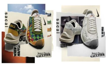 海外11/22 発売予定！NIKE × Sacai x Jean-Paul Gaultier AIR WOVEN VAPORWAFFLE (ナイキ サカイ ジャン＝ポール・ゴルチエ エア ウーブン ヴェイパーワッフル) [DR5209-100/DR5209-300]